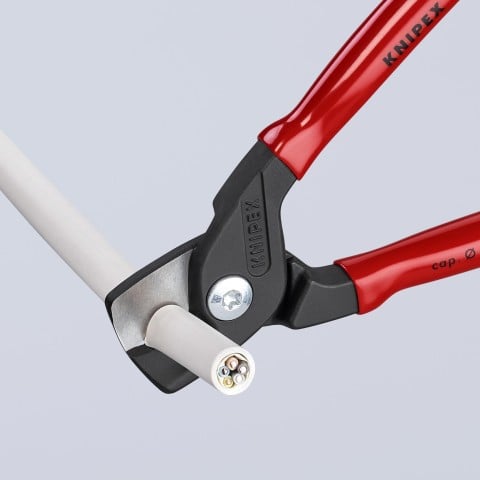 Knipex 95 11 160 StepCut Cable Shears - feature detail, included in 4 Pc Solar Tool Set