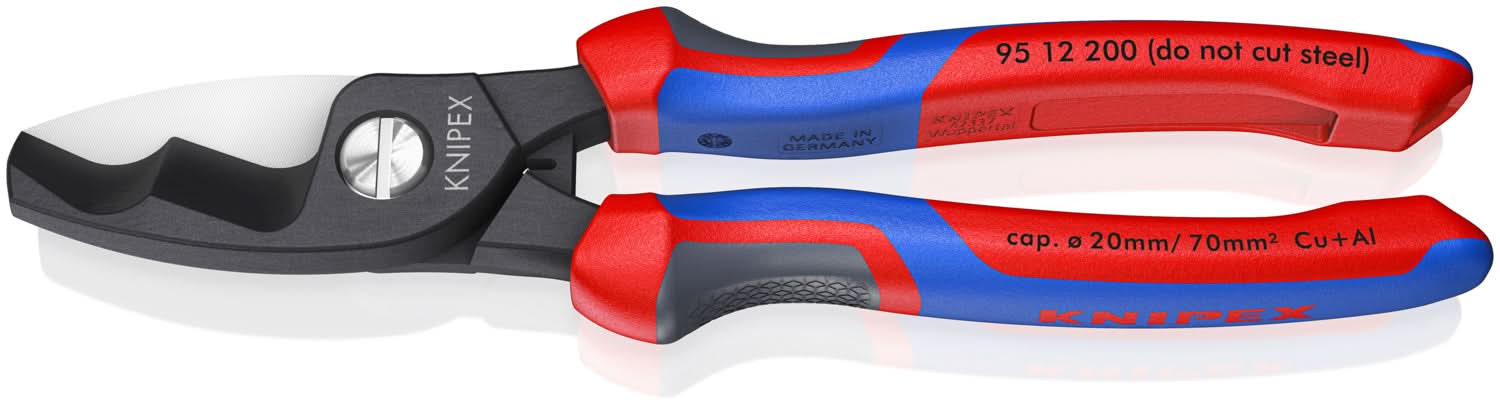 Cable Shears-Twin Cutting Edges