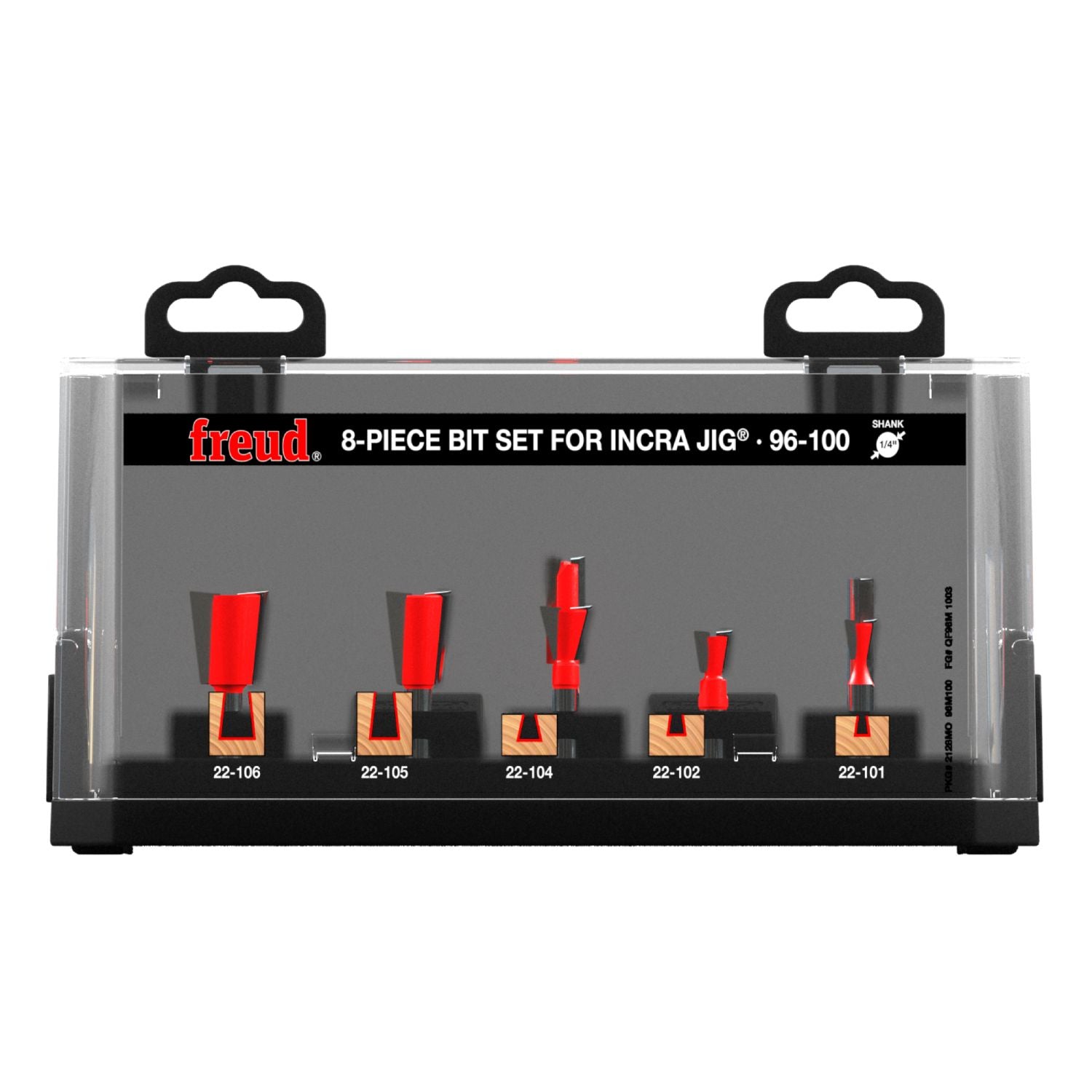 Freud 96-100 8 Piece Router Bit Sets for Incra Jig