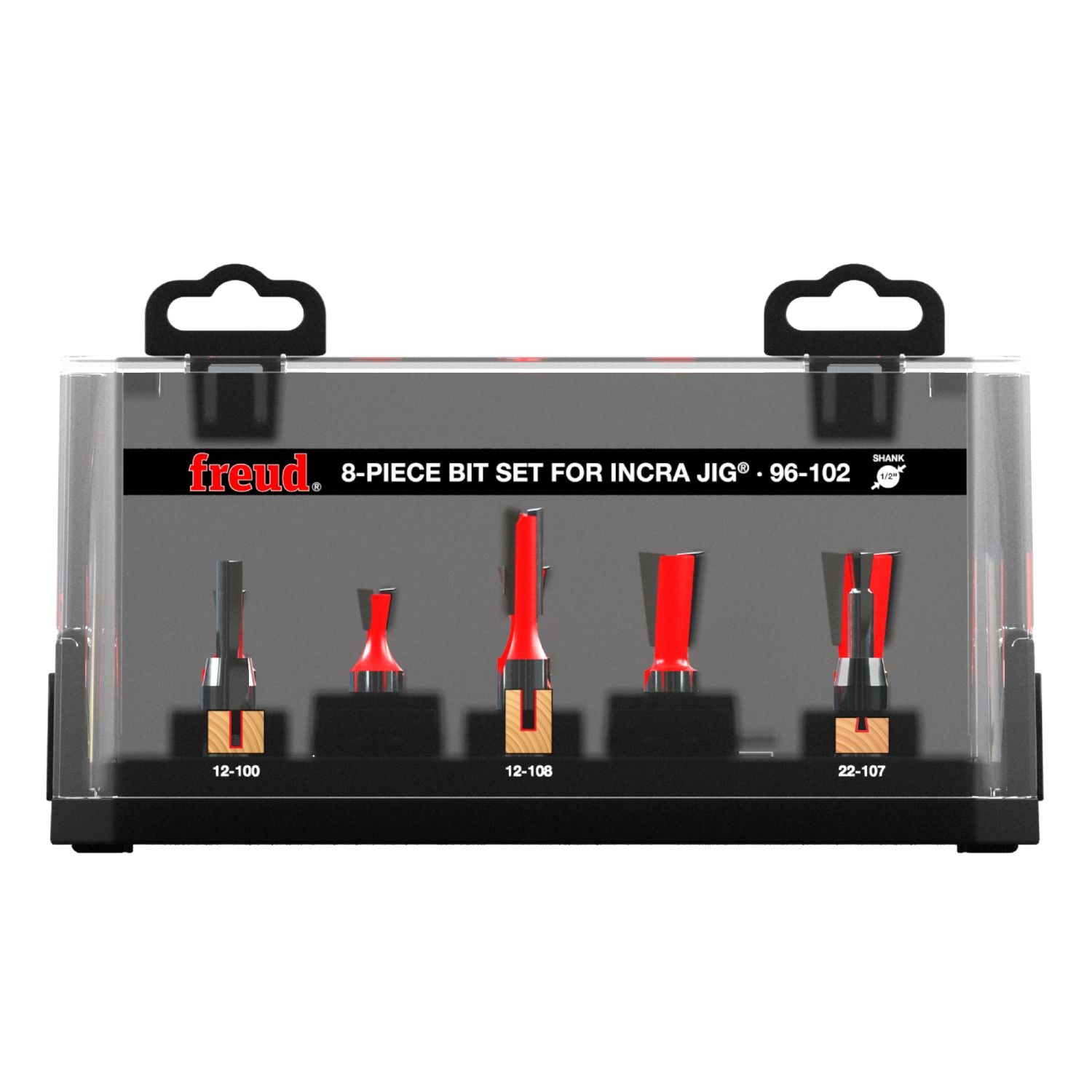Freud 96-102 8 Piece Router Bit Sets for Incra Jig