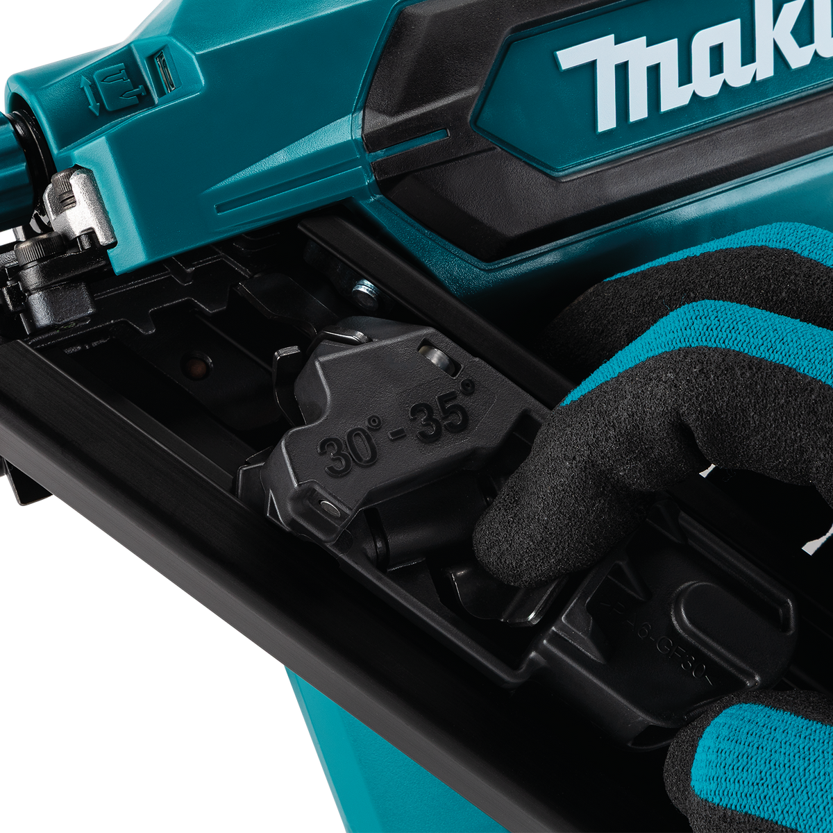 Makita 18V LXT Brushless 2-1/2-in. Positive Placement Metal Connector Nailer (XNB09Z) - feature detail 21