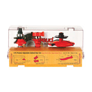Freud 97-260 3 Piece Premier Adjustable Cabinet Router Bit Set