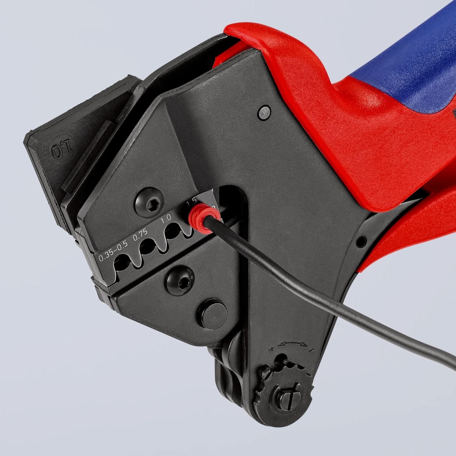 Knipex 97 43 200 Crimp System Pliers in Plastic Case