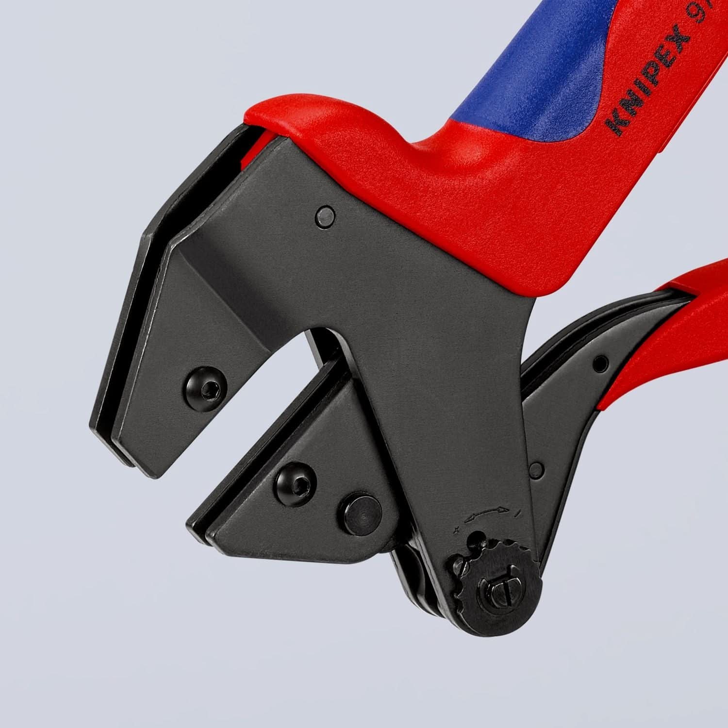 Knipex 97 43 200 Crimp System Pliers in Plastic Case