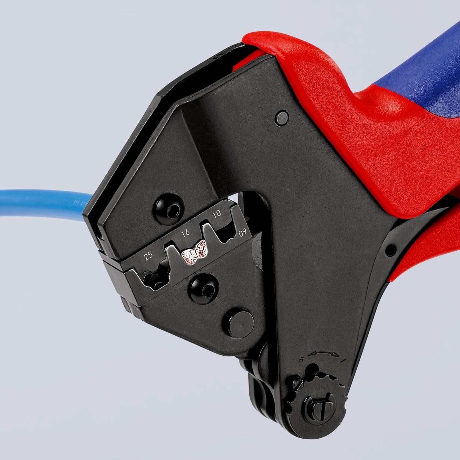 Knipex 97 43 200 Crimp System Pliers in Plastic Case