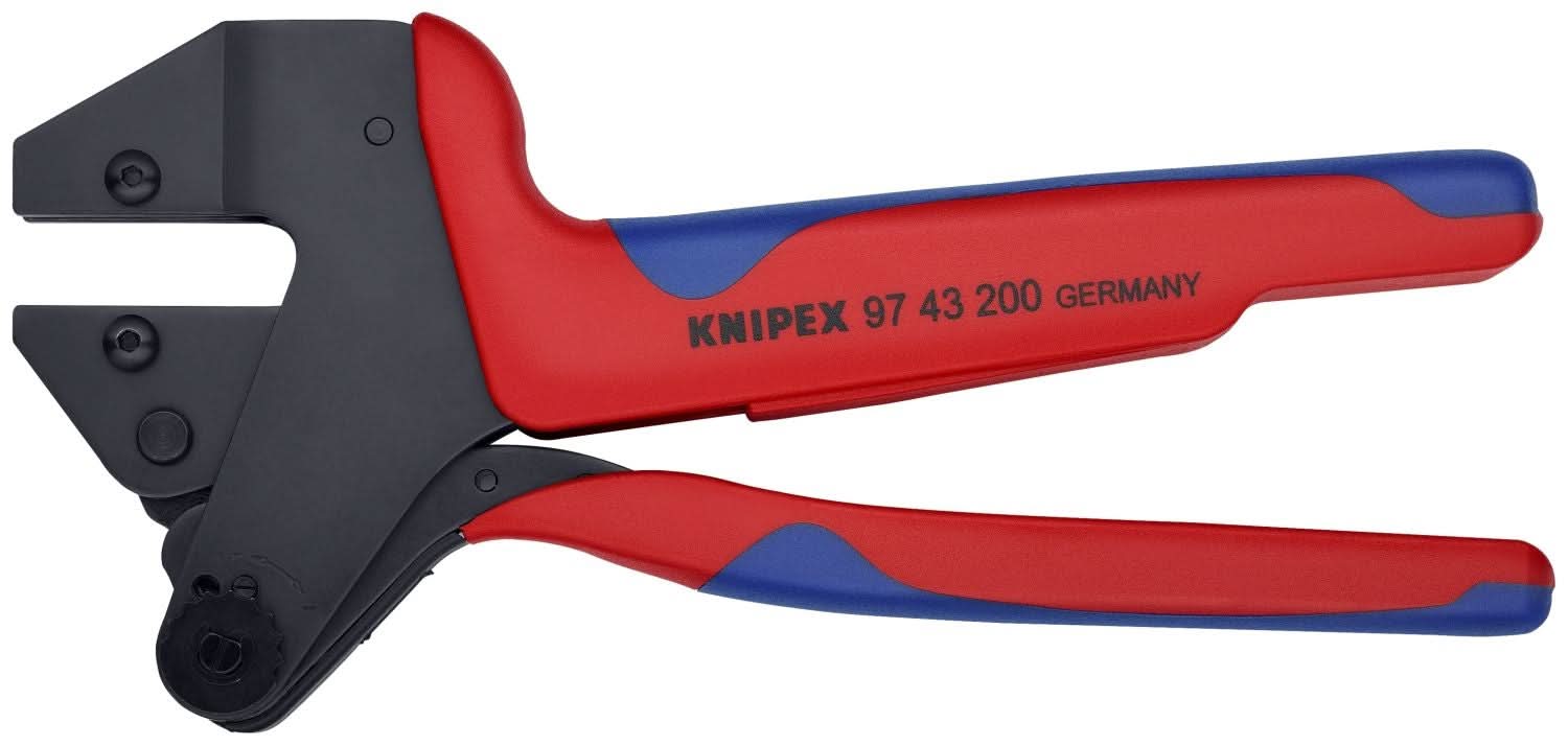 Knipex 97 43 200 Crimp System Pliers in Plastic Case