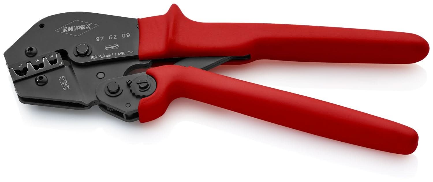 Knipex 97 52 09 Crimping Pliers For Insulated and Non-Insulated Wire Ferrules