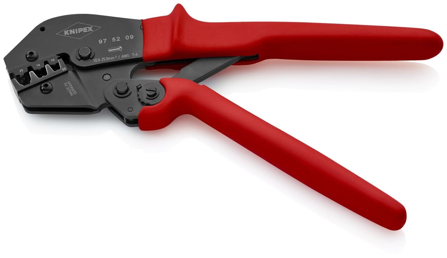 Knipex 97 52 09 Crimping Pliers For Insulated and Non-Insulated Wire Ferrules