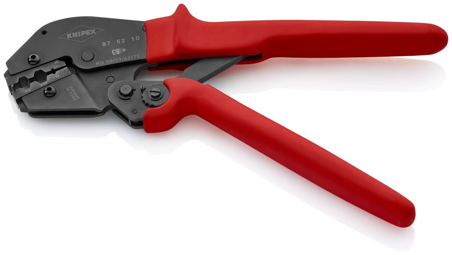 Knipex 97 52 10 Crimping Pliers For COAX, BNC and TNC Connectors