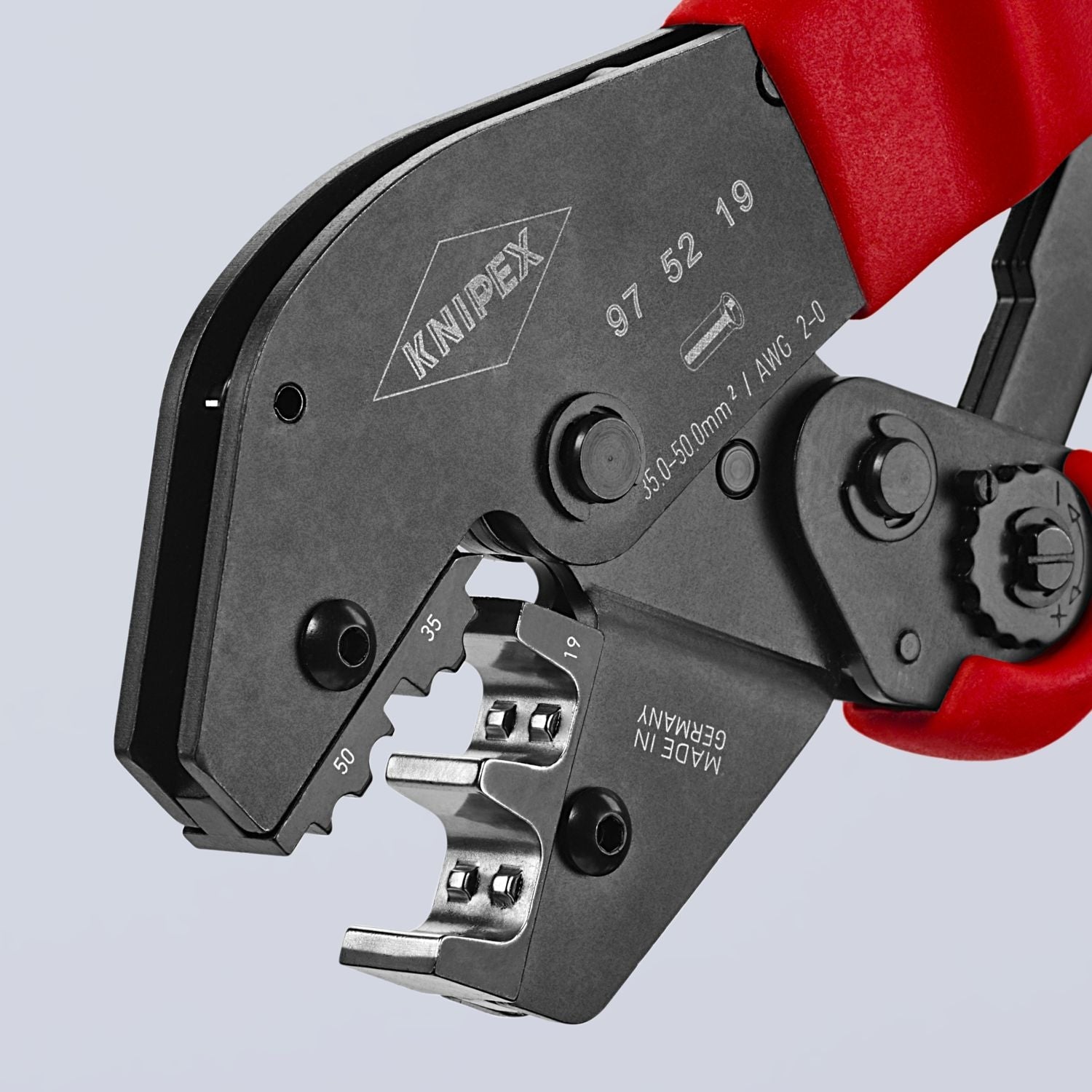 Knipex 97 52 19 Crimping Pliers For Insulated and Non-Insulated Wire Ferrules
