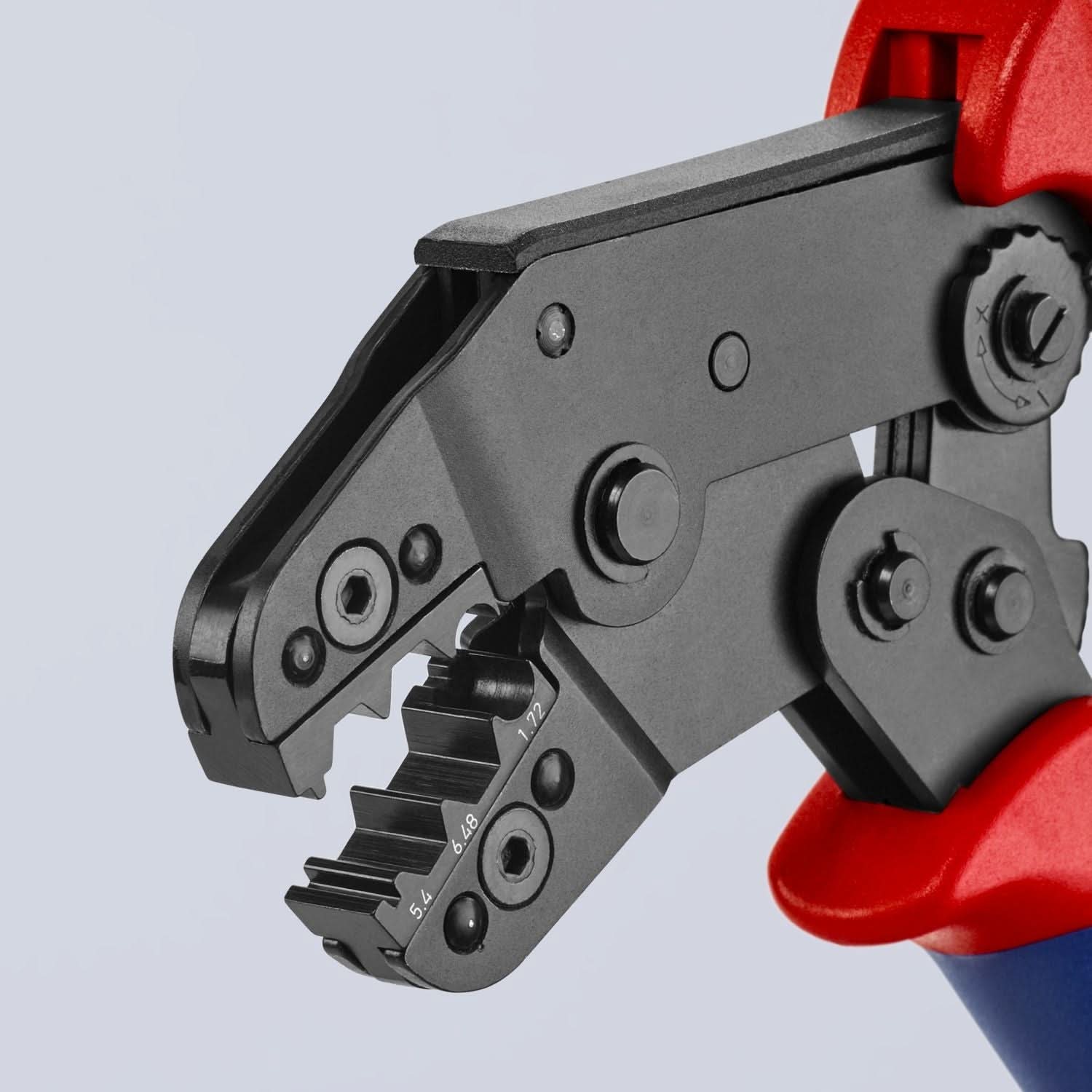 Knipex 97 52 20 Crimping Pliers for COAX, BNC and TNC Connectors RG 58/59/62/71/223