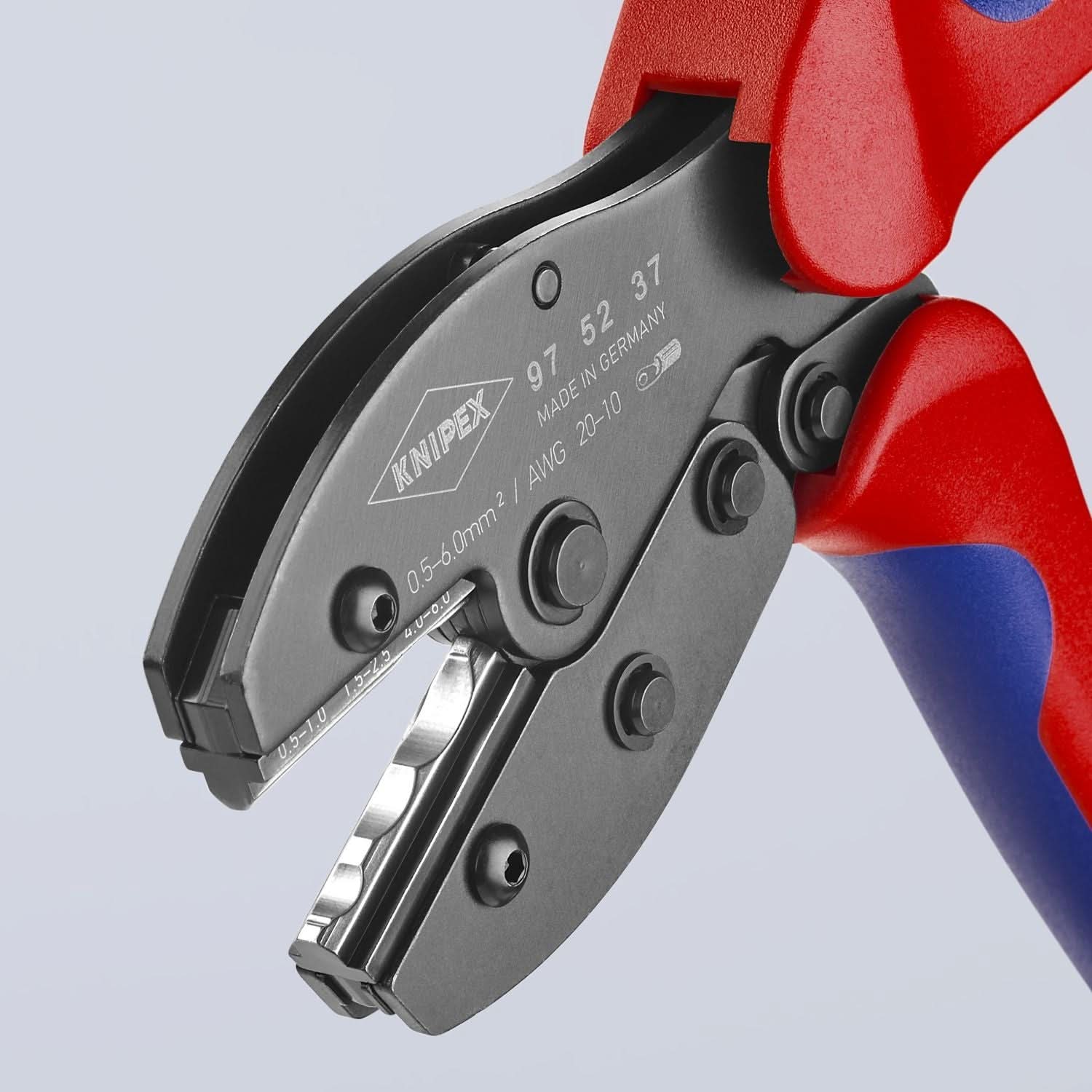 Knipex 97 52 37 Crimping Pliers For Heat Shrinkable Sleeve Connectors