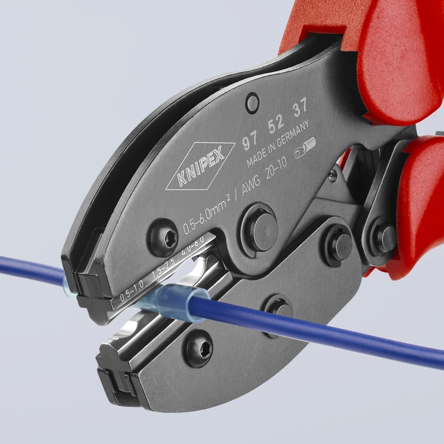 Knipex 97 52 37 Crimping Pliers For Heat Shrinkable Sleeve Connectors