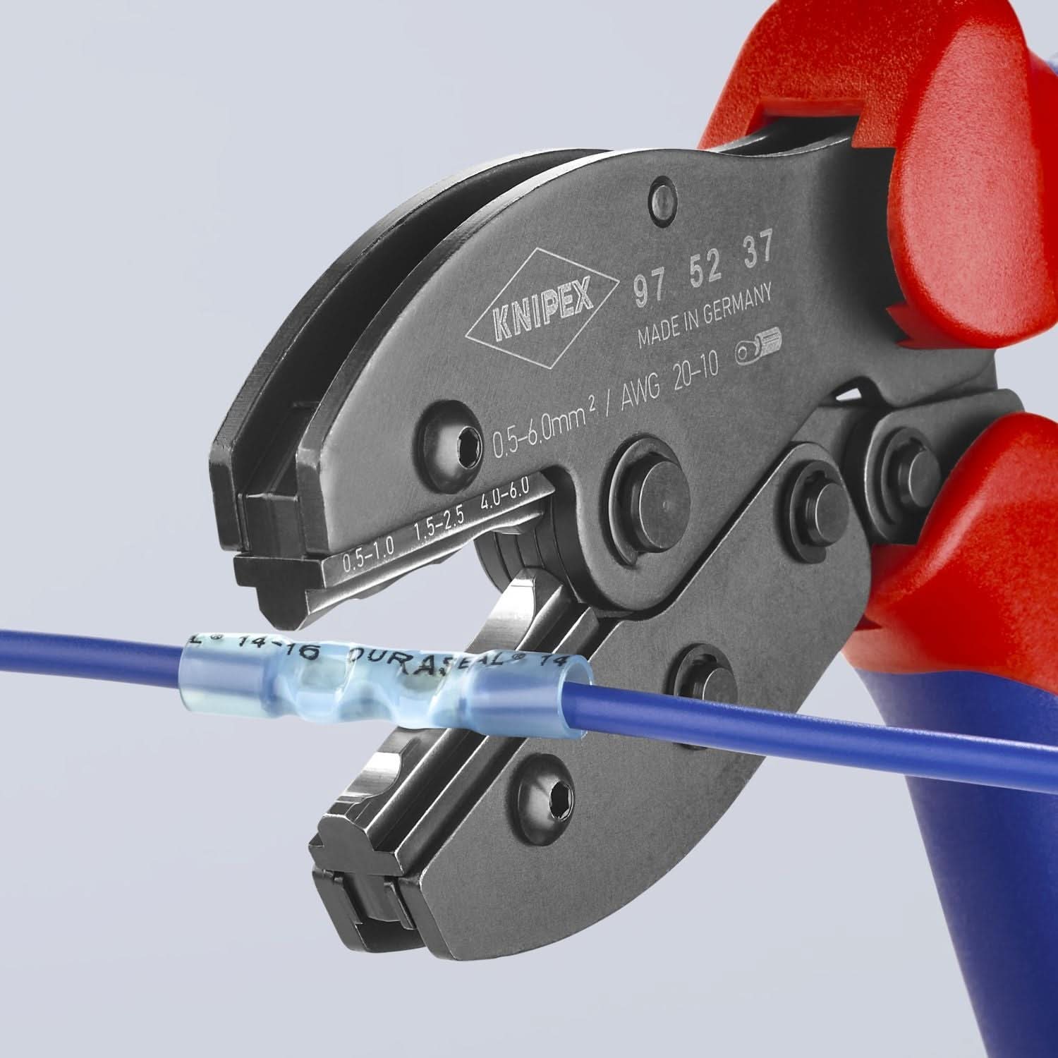 Knipex 97 52 37 Crimping Pliers For Heat Shrinkable Sleeve