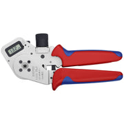 Knipex 97 52 63 DG Digital Crimping Pliers - Four-Mandrel For Turned Contacts