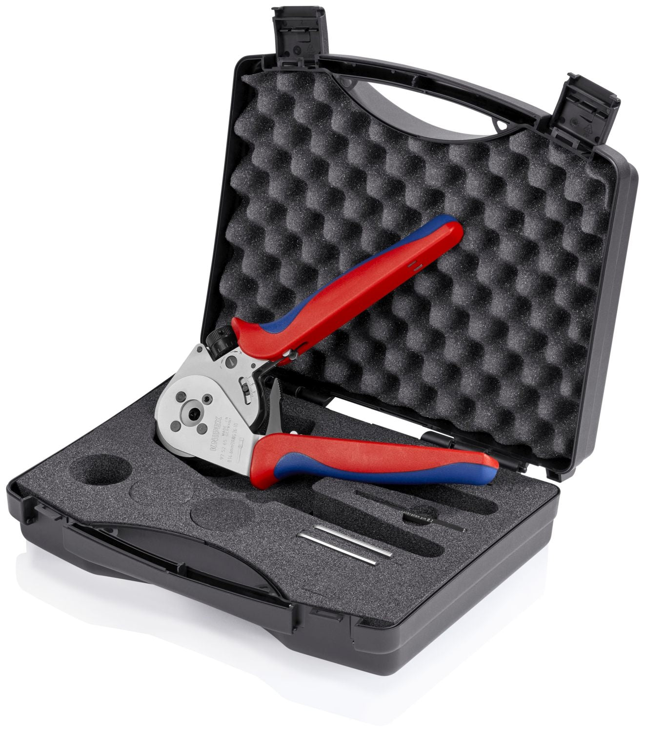 Knipex 97 52 65 Crimping Pliers - Four-Mandrel For Turned Contacts