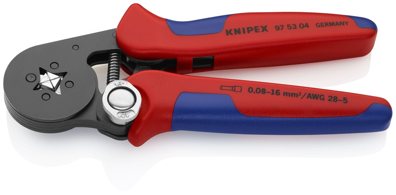 Knipex 97 53 04 Self-Adjusting Crimping Pliers For Wire Ferrules