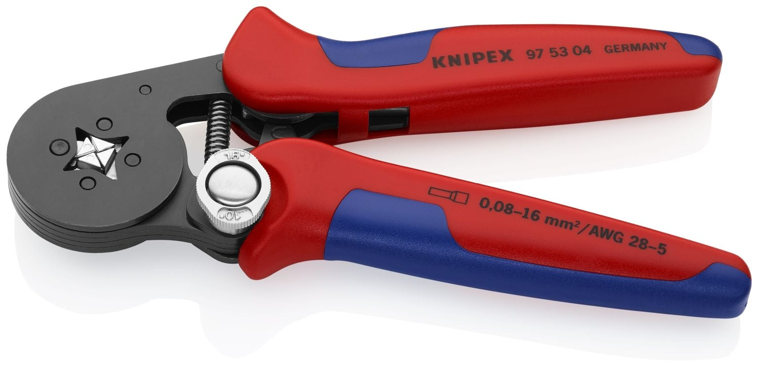 Knipex 97 53 04 Self-Adjusting Crimping Pliers For Wire Ferrules