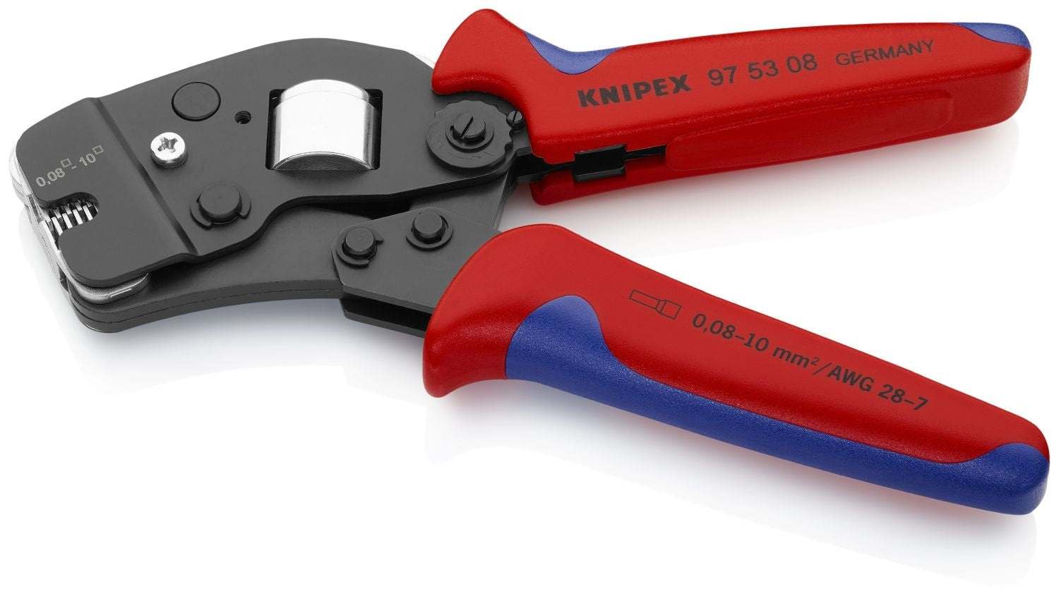 Knipex 97 53 08 Self-Adjusting Crimping Pliers For Wire Ferrules