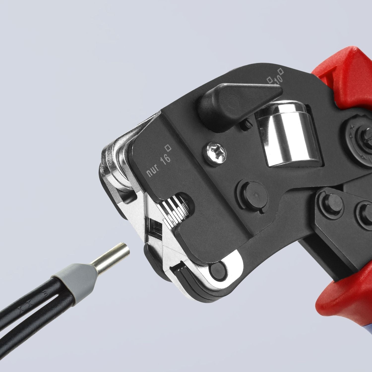 Knipex 97 53 09 Self-Adjusting Crimping Pliers For Wire Ferrules