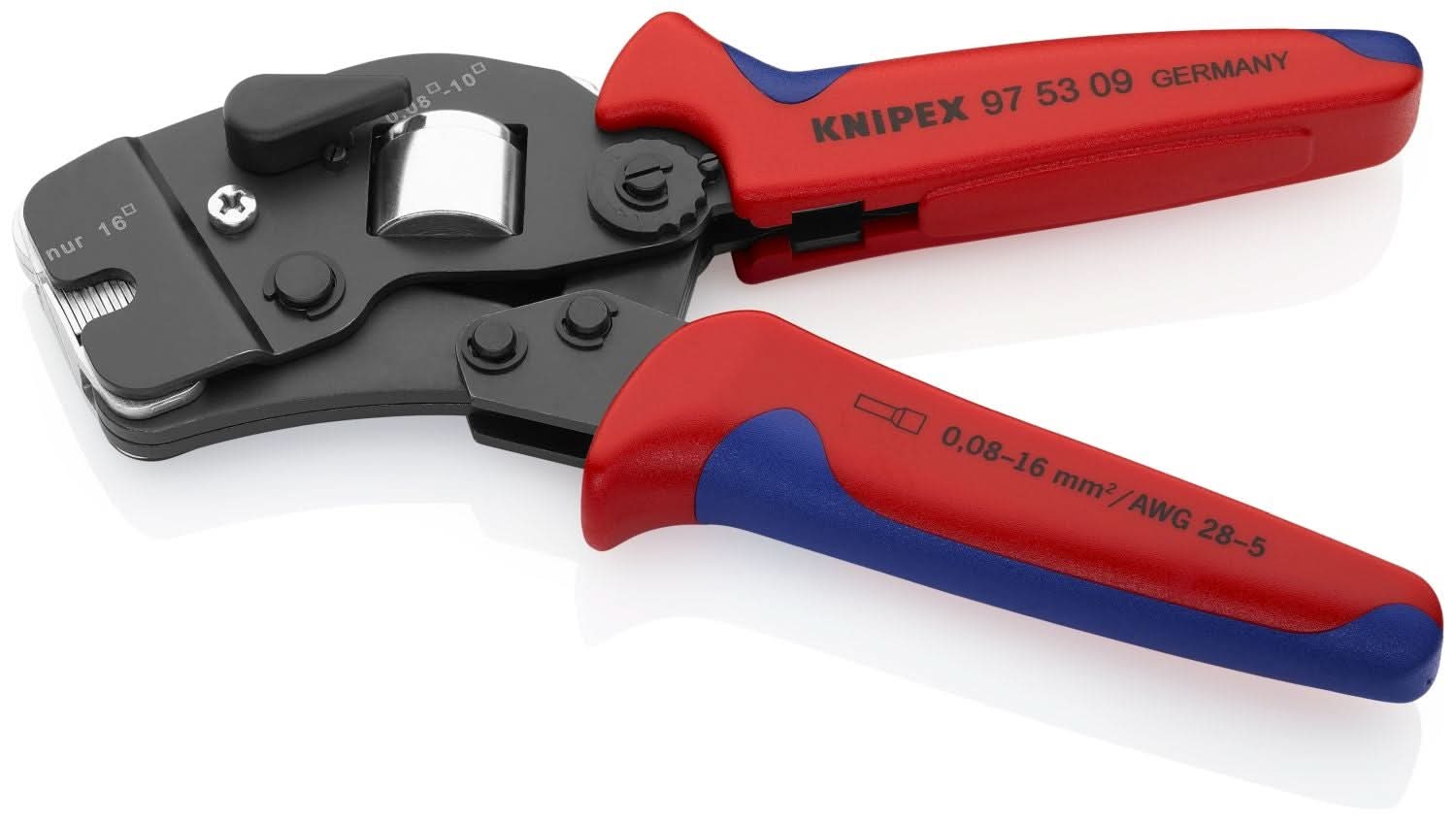 Knipex 97 53 09 Self-Adjusting Crimping Pliers For Wire Ferrules