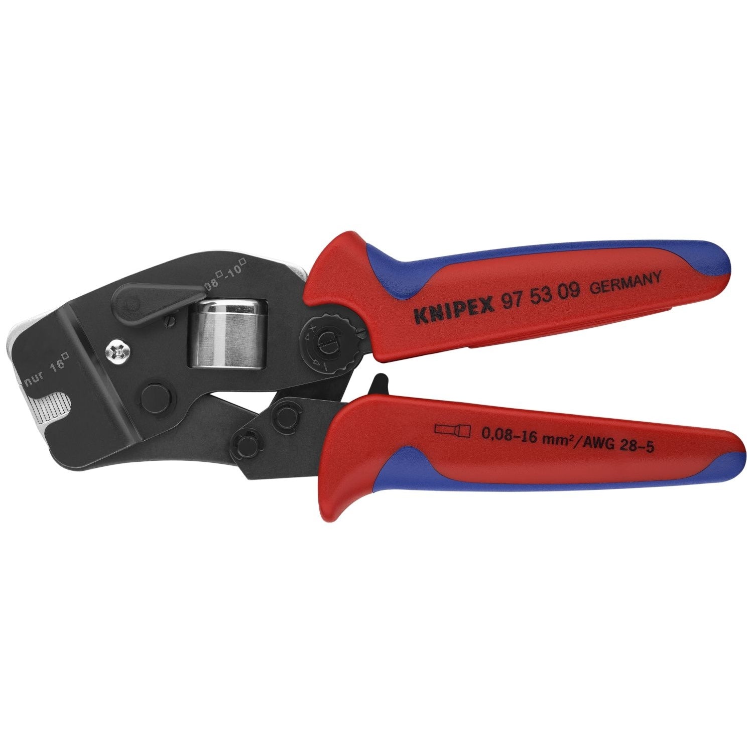 Knipex 97 53 09 Self-Adjusting Crimping Pliers For Wire Ferrules