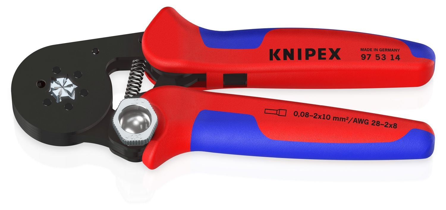 Knipex 97 53 14 Self-Adjusting Crimping Pliers For Wire Ferrules