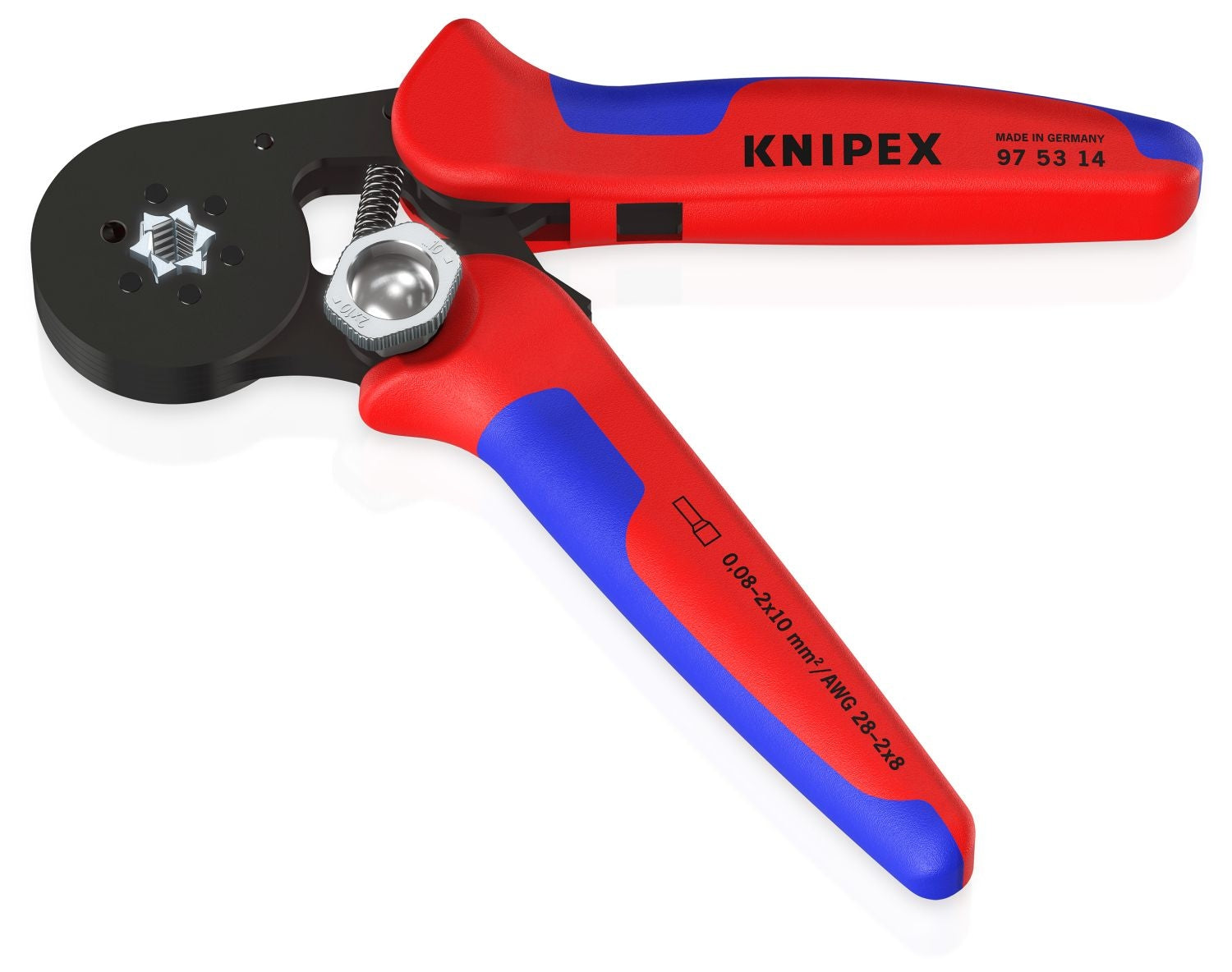 Knipex 97 53 14 Self-Adjusting Crimping Pliers For Wire Ferrules