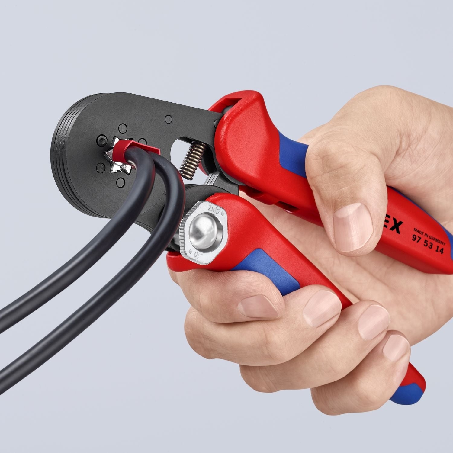 Knipex 97 53 14 Self-Adjusting Crimping Pliers For Wire Ferrules
