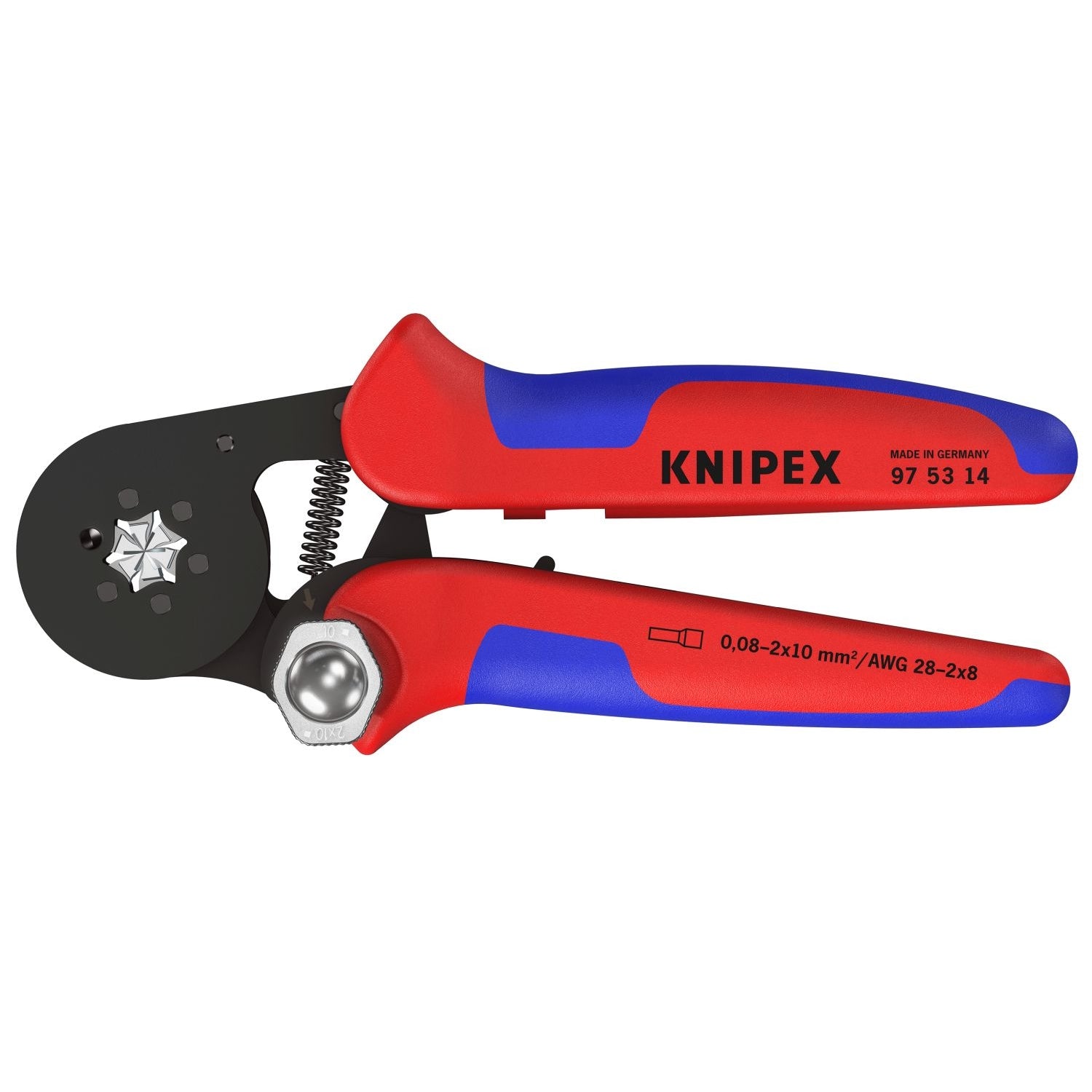 Knipex 97 53 14 Self-Adjusting Crimping Pliers For Wire Ferrules