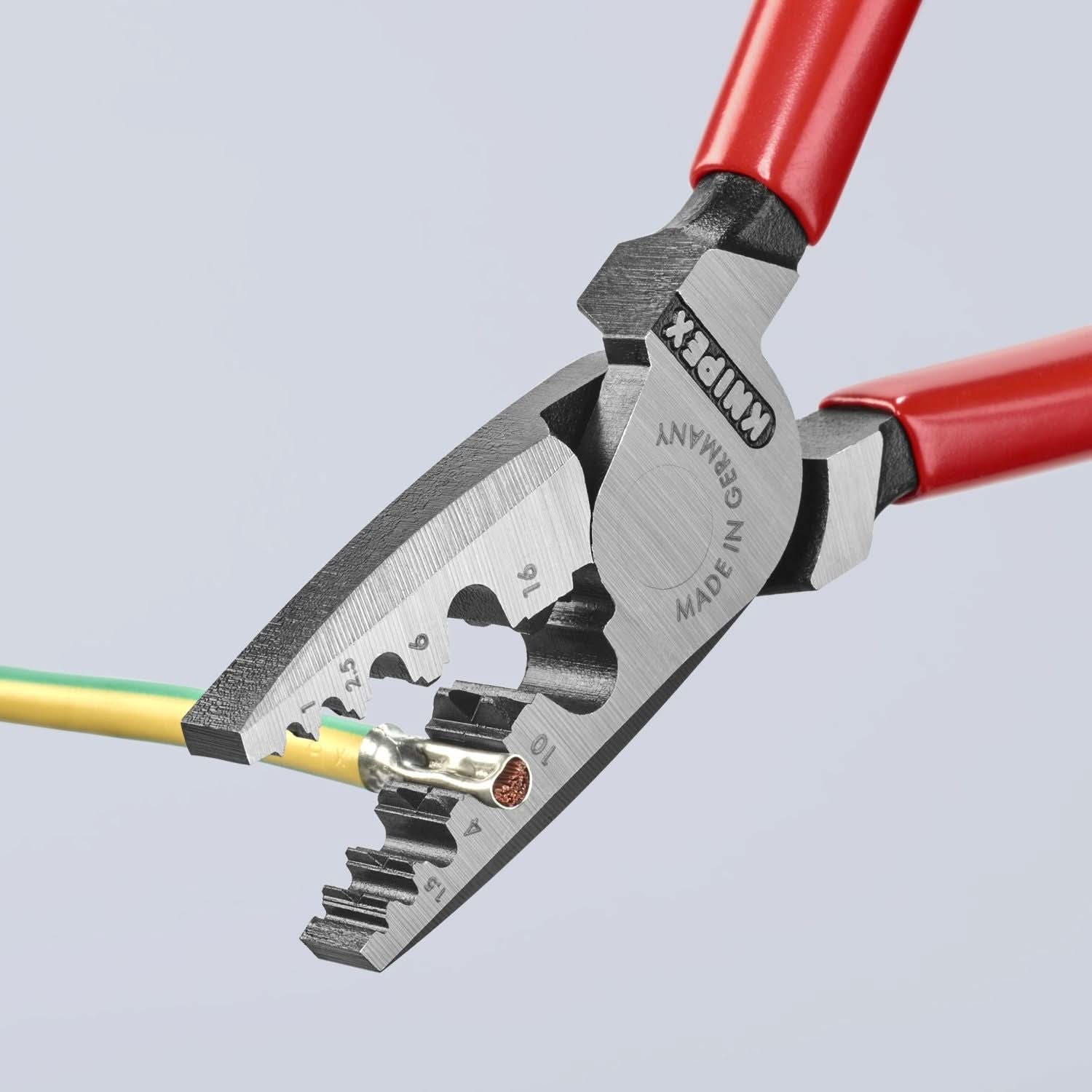 Knipex 97 71 180 Crimping Pliers for Wire Ferrules – Tool Nut