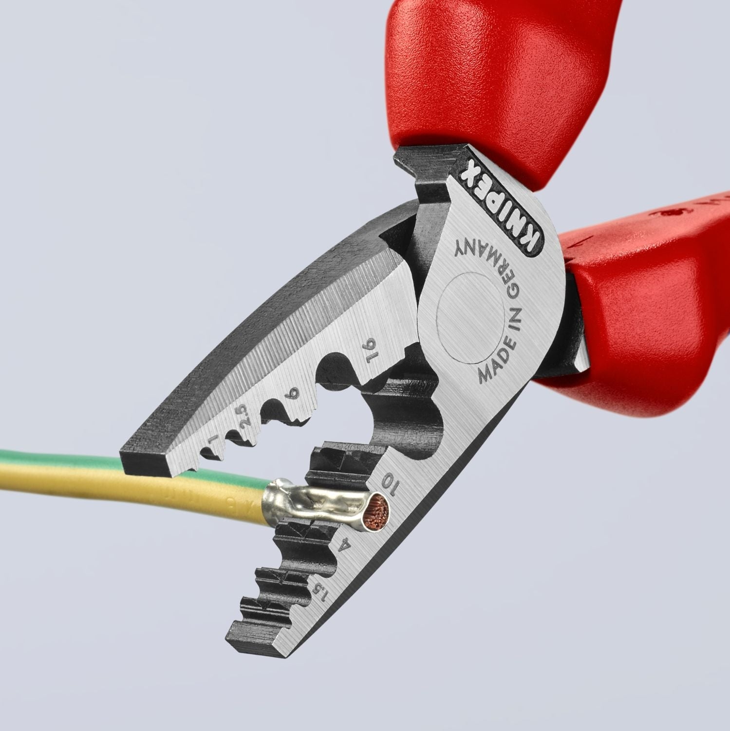 Knipex 97 72 180 Crimping Pliers for Wire Ferrules – Tool Nut