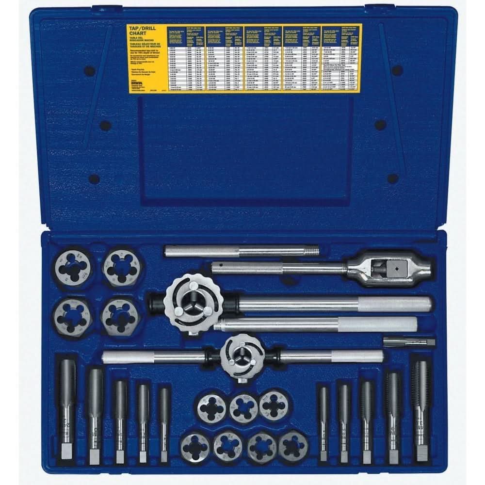 Irwin 97311 HANSON Metric Tap and Die 25 Piece Set