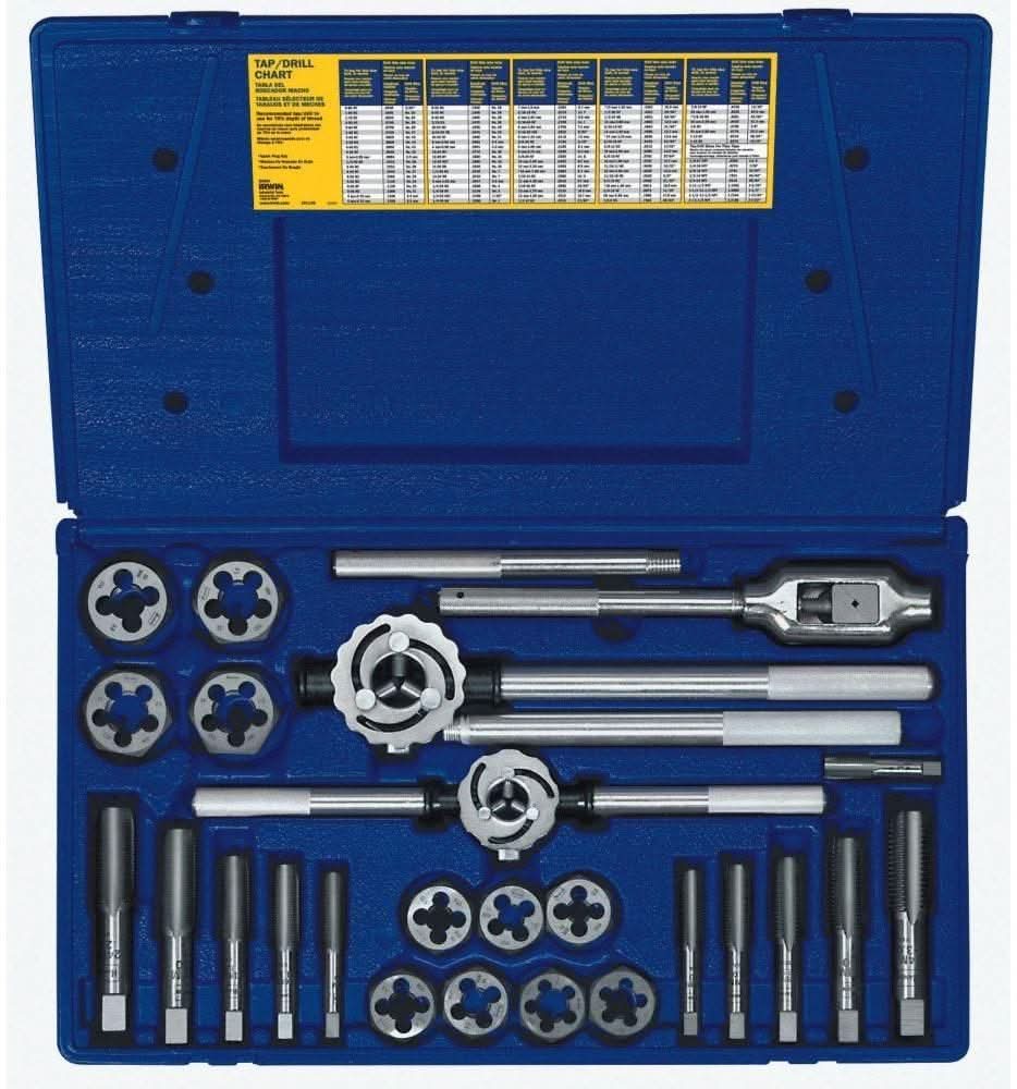 Irwin 97311 HANSON Metric Tap and Die 25 Piece Set