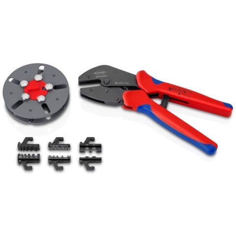 Knipex 97 33 03 MultiCrimp PV Crimping Pliers - magazine detail