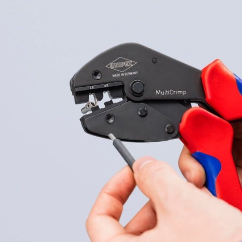Knipex 97 33 03 MultiCrimp PV Crimping Pliers - feature detail