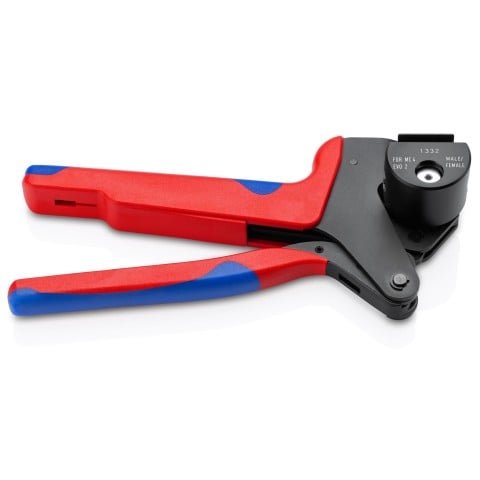 Knipex 97 43 66 EVO Crimp System Pliers for MC4 Evo 2 - jaw detail