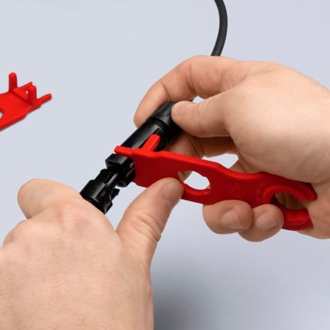 Knipex 97 49 66 2 SBA Assembly Tool Set for MC4 Connectors - feature detail