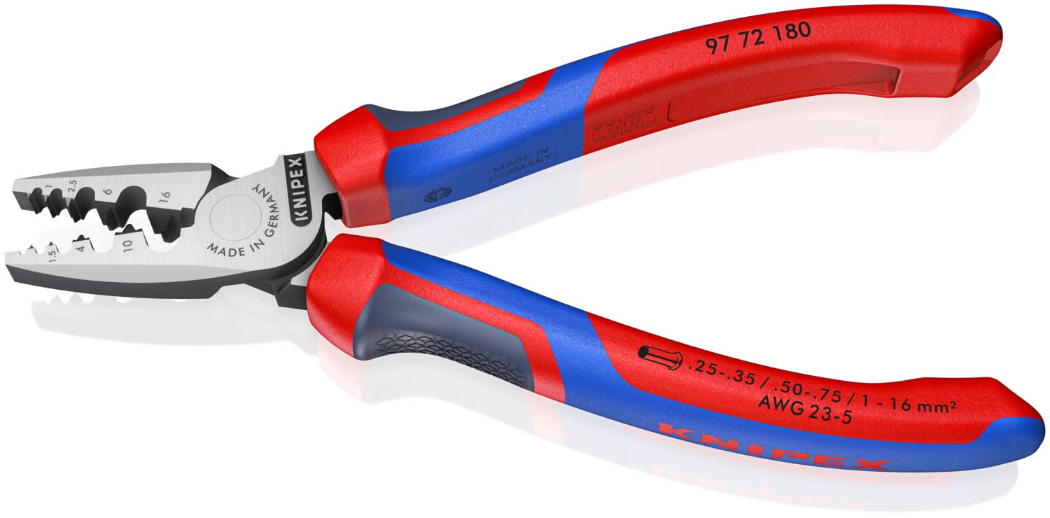 Crimping Pliers for Wire Ferrules