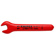 Knipex 98 00 11 Open End Wrench-1000V Insulated 11 mm