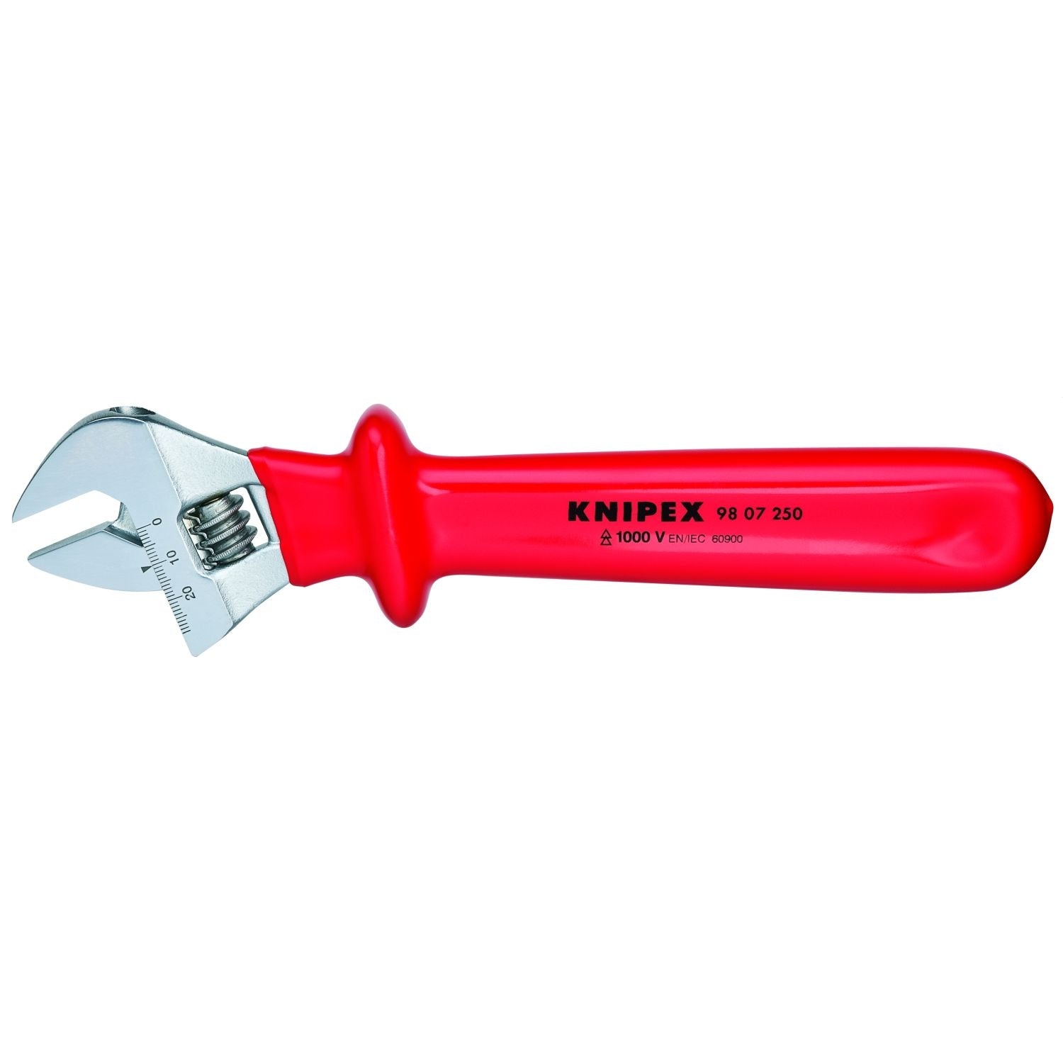 Knipex 98 07 250 Adjustable Wrench-1000V Insulated