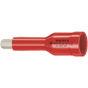 Knipex 98 39 08 Hex Socket, 3/8" Drive-1000V Insulated, 8 mm