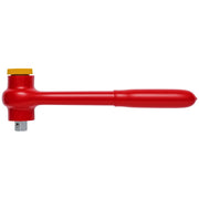 Knipex 98 42 Reversible Ratchet, 1/2" Drive-1000V Insulated