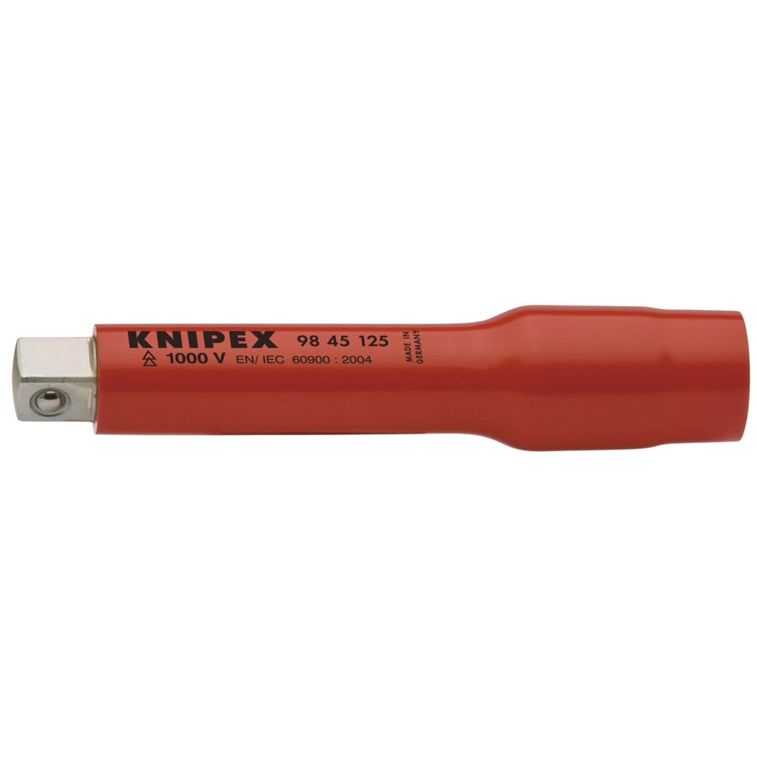 Knipex 98 45 125 Extension Bar, 1/2" Drive-1000V Insulated