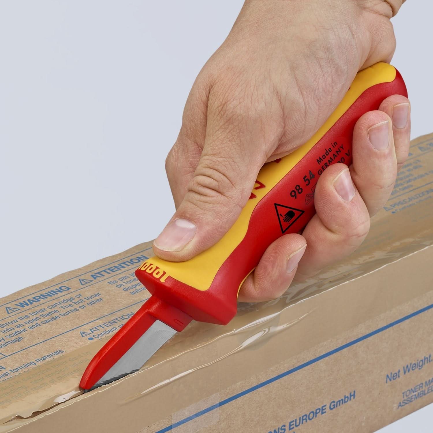 Knipex 98 54 Cable Knife-1000V Insulated