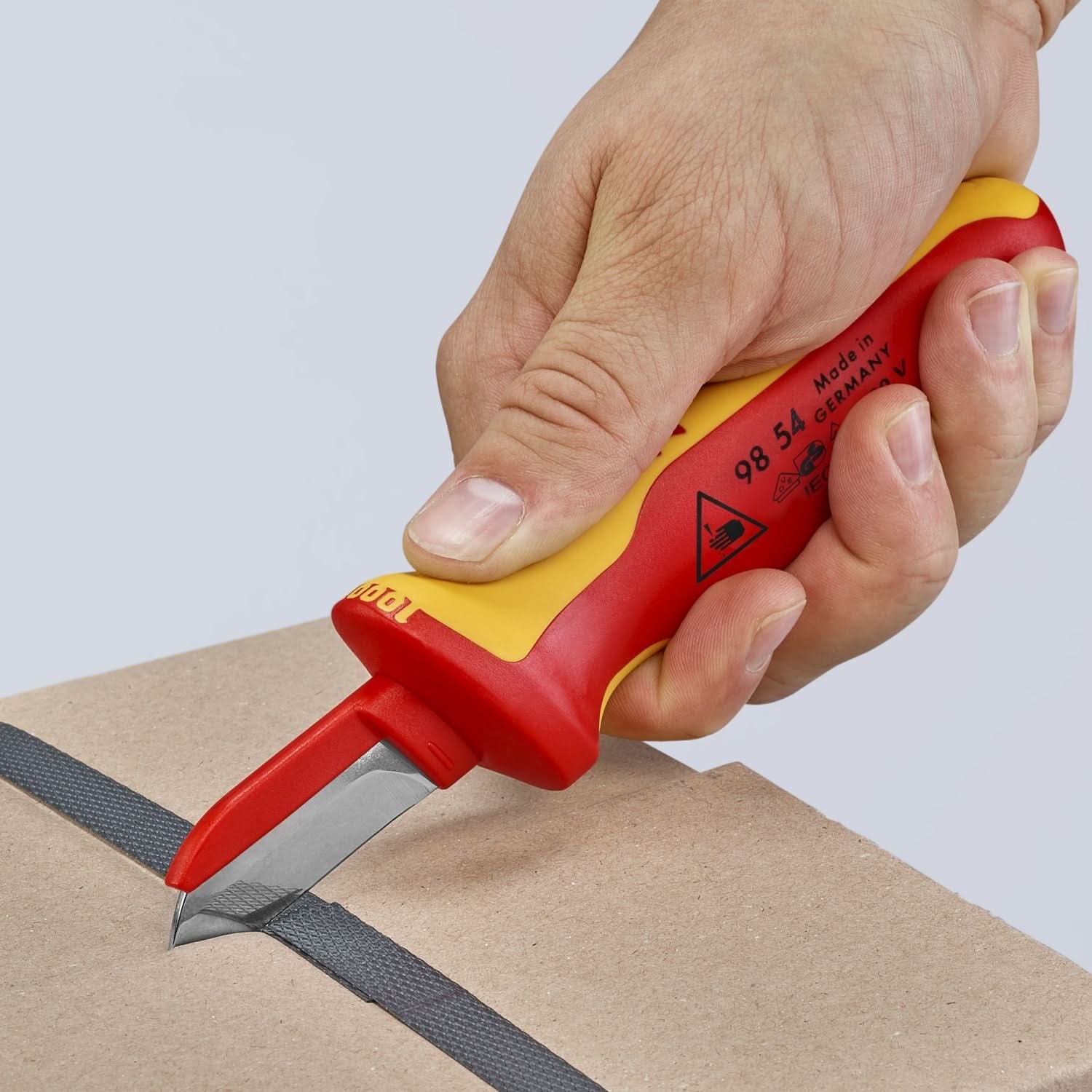 Knipex 98 54 Cable Knife-1000V Insulated