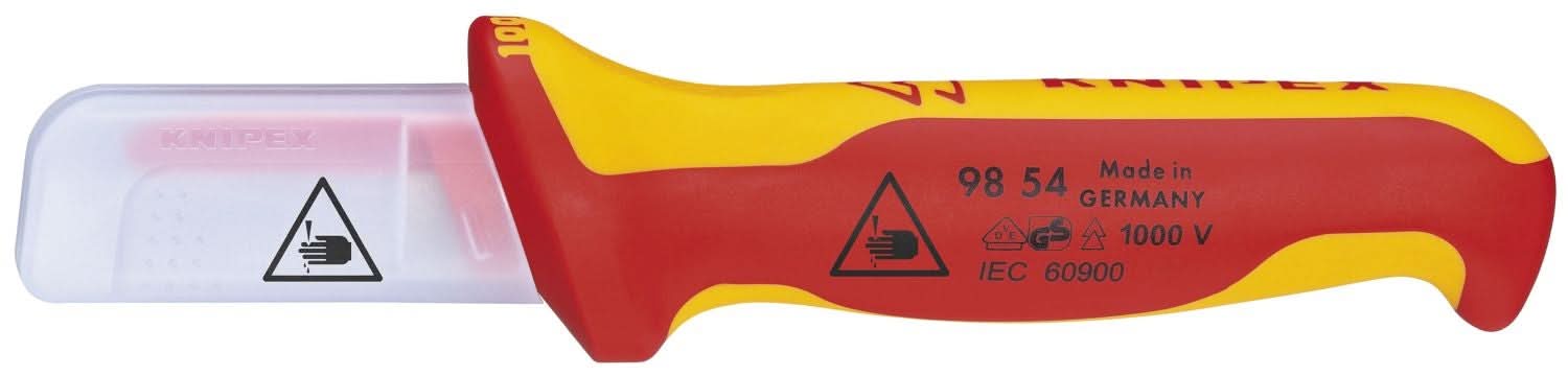 Knipex 98 54 SB Cable Knife-1000V Insulated