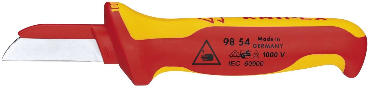 Knipex 98 54 Cable Knife-1000V Insulated