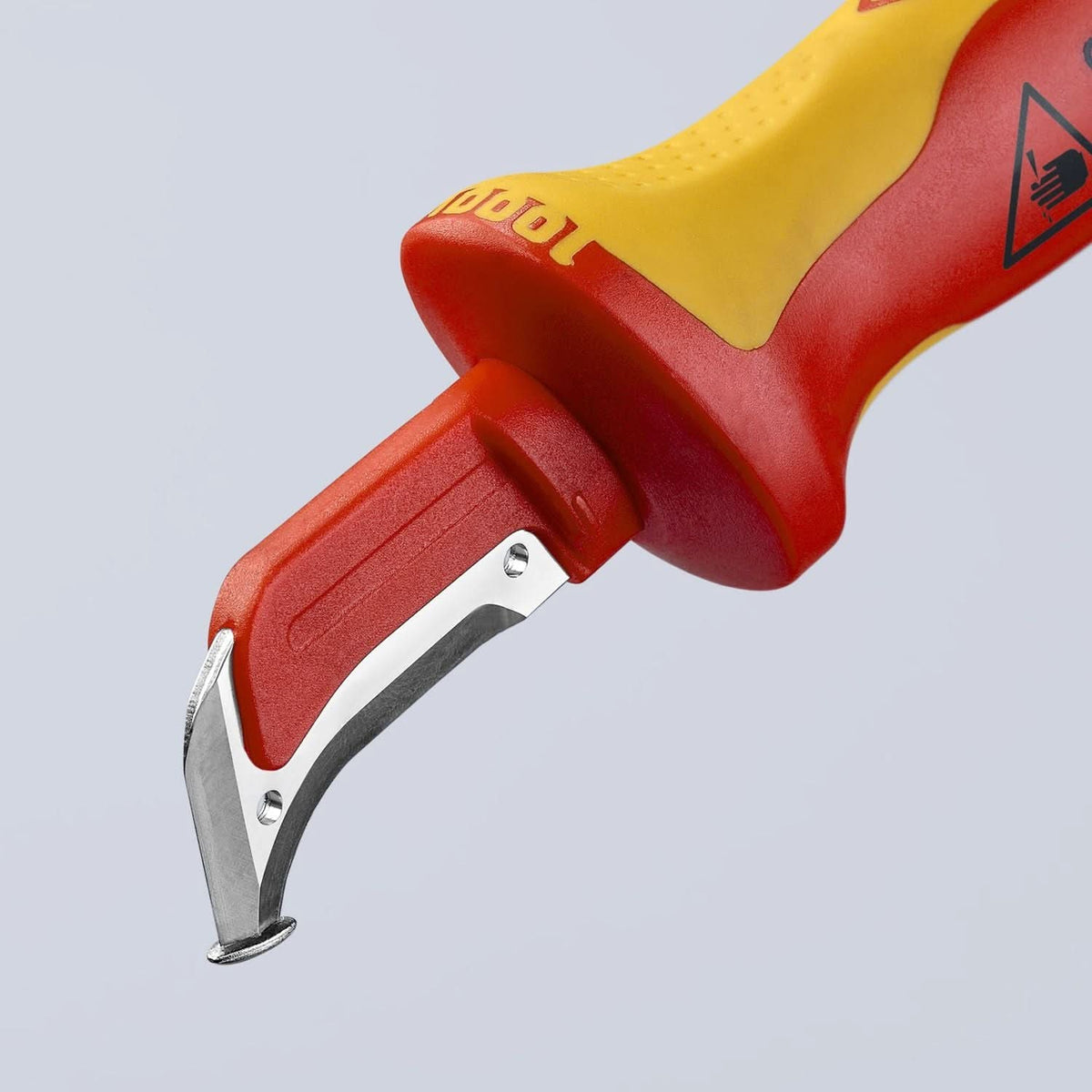 Tournevis Fendu Knipex 98 21 45 – Lame 4,5 X 180 Mm, VDE, Pour électricien