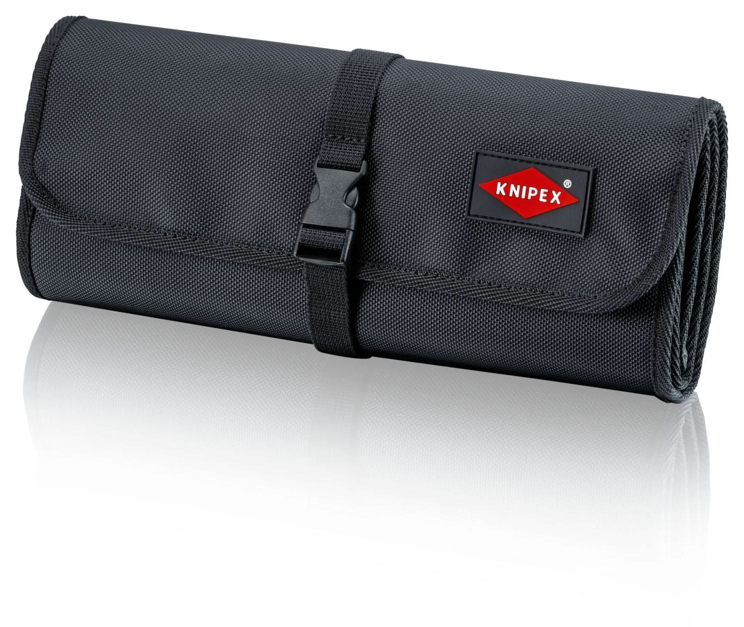 Knipex 98 99 13 15 Pc Tool Roll Bag, 1000V Insulated